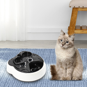 Intelligenter Automatischer Tierfutterautomat 1,6L Kapazität 4-Fach-Design Speichert Effektiv Verschiedene Futtertypen Trennt Nass-/Trockenfutter - Product Image 6