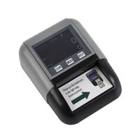 Petit détecteur de monnaie portable à main pour dollars américains, euros, RMB avec batterie au lithium, tension universelle 110-220V