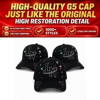 Nuevo Diseño Sombrero G5 Thirty One Hats 31 Hats Magician Gorras de Béisbol Bordadas en Negro con Logotipo Personalizado Mago Forever 31 Hats