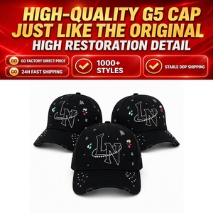 Nuevo Diseño Sombrero G5 Thirty One Hats 31 Hats Magician Gorras de Béisbol Bordadas en Negro con Logotipo Personalizado Mago Forever 31 Hats - Product Image 1