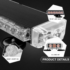 Barre lumineuse d'avertissement d'urgence CIGO LED-319-2 avec mini barre lumineuse magnétique 42W/126W ACURA CL <span class=keywords><strong>1997</strong></span> - Product Image 5