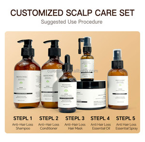 Shampooing <span class=keywords><strong>et</strong></span> après-shampooing naturels à base de plantes <span class=keywords><strong>anti</strong></span>-<span class=keywords><strong>chute</strong></span> de cheveux, marque privée, soin au romarin, sans sulfate, pour la croissance des cheveux - Product Image 3