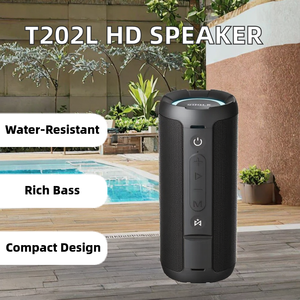 Nuevo Altavoz Inalámbrico para Exteriores T202L, 30W, Sonido HD TWS, IPX6 Impermeable, Cine en Casa, para 5.0, 3000-5000mAh, Bajos Profundos - Product Image 2