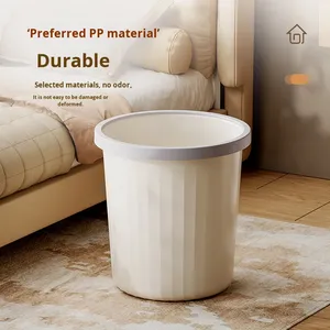 Trendy Ins Style écologique en plastique seau de rangement poubelle pour usage domestique salon chambre cuisine salle de bain dortoir - Product Image 1