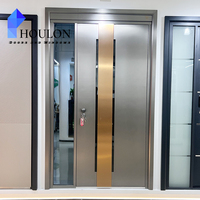 Portes d'entrée de villa modernes de qualité supérieure avec structure antivol, isolation thermique et design personnalisable