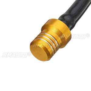 6 couleurs, bouchon de réservoir de carburant 2.8, valve de ventilation unidirectionnelle, tube de respiration noir pour ATV, moto tout-terrain, universel - Product Image 5