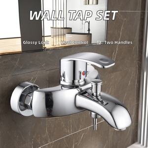 Современный смеситель для биде с двумя ручками - Product Image 3