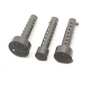 Tubo Resonador de Escape para Motocicleta, Acero Plateado, para Modificación de Motos de Calle, Número de Pieza 78569 - Product Image 3