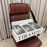Plateau à Tiramisu Portable pour Événements, Mariages et Banquets – Présentoir à Gâteaux et Boîte à Cannoli à Porter à l'Épaule