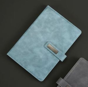 Agenda con Cubierta de Cuero PU A5 con Logotipo, Diario, Planificador, Cuadernos Personalizados para Negocios, Juego de Regalo con Bolígrafo - Product Image 4