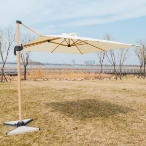 Sombrilla Cantilever para jardín, muebles de exterior, doble dosel, gran Parasol, 2,5x2,5 M, para <span class=keywords><strong>Patio</strong></span>, Económico - Product Image 5