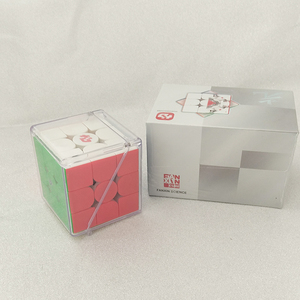 <span class=keywords><strong>Cubo</strong></span> mágico de velocidad de giro rápido de edición estándar GUANG 3x3x3 rompecabezas de plástico magnético juguete para amantes del rompecabezas segundos 3x3x3 <span class=keywords><strong>cubo</strong></span> - Product Image 2