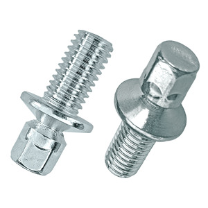 Tornillo de seguridad antirrobo para llave de encendido, rosca inversa, totalmente roscado, cabeza hexagonal, niquelado, para cerradura de encendido automotriz - Product Image 5