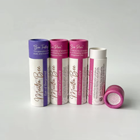 Cosmétiques recyclés biodégradables baume à lèvres conteneur en carton Push up papier Tube déodorant bâton Tubes emballage conteneur