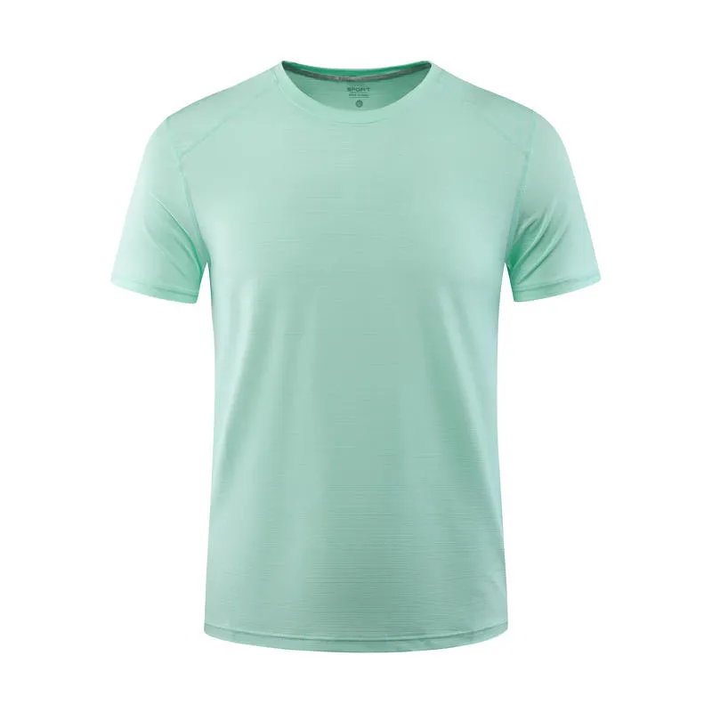 Sportswear Workout Short Sleeve Quick Dry Tee Fitness Training Shirt Male Fitness Breathable Running Tshirt
