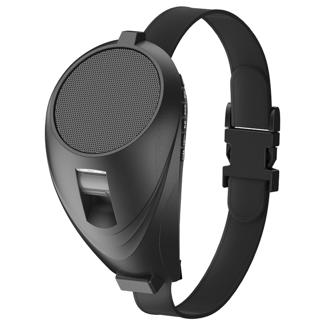 Active for 5.0 Plastic Mini Speaker Super Bass Stereo Sound Belt-Mounted Megaphone for Teachers' Speech 5000mAh Battery