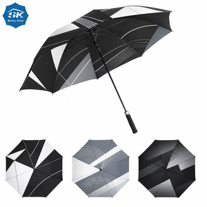 Parapluie de luxe coupe-vent avec logo personnalisé, parapluie de golf en gros, cadeau d'entreprise, impression intégrale, équipement de pluie, voyage - Product Image 1