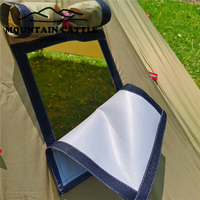 MCETO Tissu ignifuge Accessoires de tente de camping en plein air Tuyau de poêle résistant à la chaleur