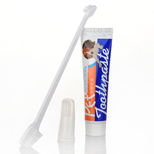 Hoopet Dentifrice pour animaux de compagnie 85g Soins dentaires pour chiens et chats avec ensemble de brosses à dents - Product Image 5