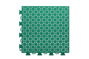 Piastrelle per Pavimenti in Erba Sintetica Antiscivolo e Resistenti OBANA (PP/TPE/PVC) per Campi <span class=keywords><strong>da</strong></span> <span class=keywords><strong>Basket</strong></span> e Campi Sportivi - Product Image 5