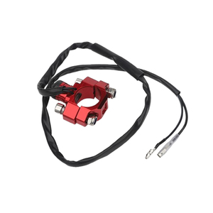 Reemplazo del interruptor de parada del manillar de 22mm 2 cables CNC para <span class=keywords><strong>KTM</strong></span> Yamaha ATV Scooter Quad Moped Dirt Bike - Product Image 5