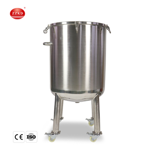 Réservoir de stockage en acier inoxydable à un, deux ou trois couches, de qualité alimentaire, conforme aux normes GMP, pour le vin et les boissons - Product Image 1