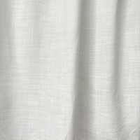 Tissu de rideau aspect lin de qualité supérieure CH-1194, largeur 340 cm, 265 g/m², tissu lourd et doux pour rideaux de luxe