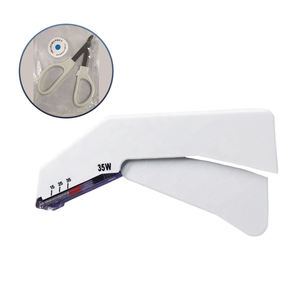 Grampeador De Pele Descartável 35w Alta Costura Qualidade Cicatriz Pequeno Grampeador De Pele Absorvível Fabricante Cirurgia De Pele Grampeador - Product Image 5