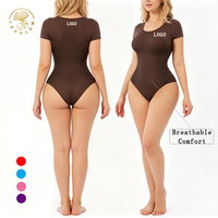Direct usine Body sculptant chauffant et gainant pour femme, extensible dans les quatre sens, respirant, sexy
