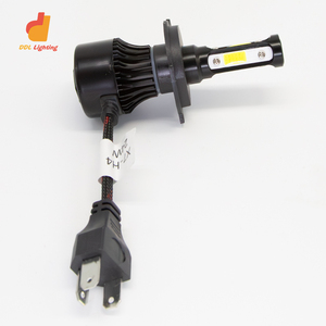 Bombilla LED X7 H4 <span class=keywords><strong>H7</strong></span> para Faros Delanteros, H27 H13 9012, Faro LED Automotriz COB 360, 4 Lados - Product Image 3