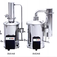 Distillateur d'eau de laboratoire en acier inoxydable 304 avec tube de refroidissement sans soudure en cuivre, économe en énergie et en eau