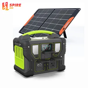 工厂价格太阳能发电机300w 500w 700w 1000w储能便携式供电站