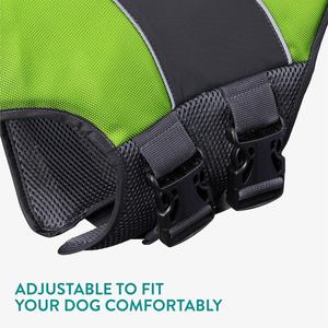 جاكيت مريح وسهل الاستخدام هزلي قابل للتعديل عاكس عائم للسباحة الرياضية للكلاب - Product Image 3