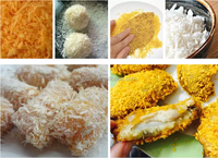 100kg Panko Breadcrumb-specifieke vibrerende fluidized bed droger en koeler