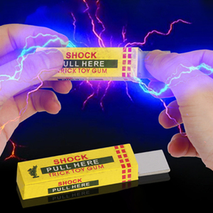 Jouet amusant de sécurité, <span class=keywords><strong>blague</strong></span>, jouet électrique à choc, tirer sur le chewing-gum, jouet original pour enfants - Product Image 2