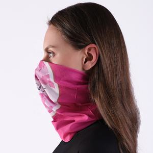 Eco syal kepala multifungsi, syal leher tabung kamuflase poliester tanpa kelim dengan logo kustom, syal Bandana ajaib - Product Image 2