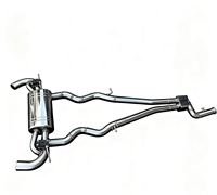 Pot d'échappement DZ pour G29 Z4 M440i B58 3.0T Coupé, modèle SS304 en acier inoxydable poli miroir 1,5 mm, échappement en Y à quatre roues