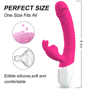 Hot Sale Clit <span class=keywords><strong>Oral</strong></span> Saugen Zauberstab lecken Kaninchen Vibrator Masturbation Spielzeug Sexspielzeug für Frauen - Product Image 6