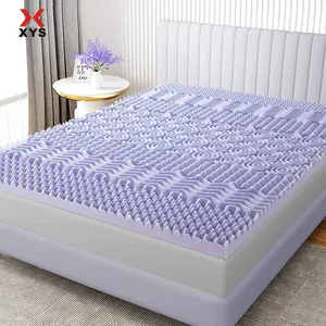 Schlafen Economic Gel Memory Foam Queen-Size-Bett Dünne Matratze Topper Roll In einer Box