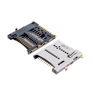 M6117 Porta Schede Micro SD+Nano <span class=keywords><strong>SIM</strong></span> Push-Pull con Lettore Schede TF per Smart Home e Auto Elettriche - Vendita Calda in India, Israele, <span class=keywords><strong>Turchia</strong></span> - Product Image 4