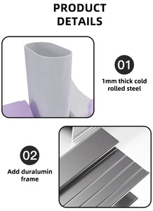 Lớn Khô Xóa Bảng Trắng Đứng Hai Mặt Cán Di Chuyển Bảng Từ Tính Đánh Dấu Bút Viết Hội Đồng Quản Trị - Product Image 5