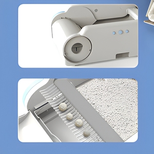 Bac à <span class=keywords><strong>litière</strong></span> pour chat à nettoyage automatique, toilette intelligente pour chat, contrôle par application WiFi, anti-éclaboussures, ouvert pour les chats d'intérieur - Product Image 6