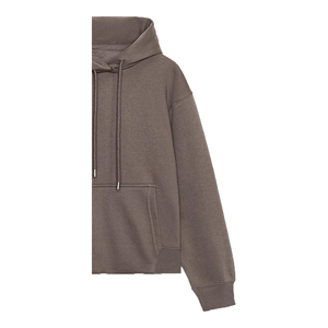 Sweat à capuche d'hiver pour femme, personnalisable avec logo frontal, 100% coton molletonné 300g, manches longues, séchage rapide, respirant, sport - Product Image 5