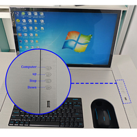 All-in-One Desktop Computer with Flip Desks Complete Set for School for Home or Office Use
