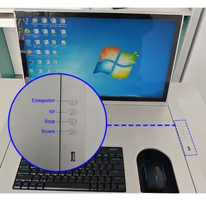 All-in-One Desktop Computer With Flip Desks Complete Set For School For Home Or Office Use