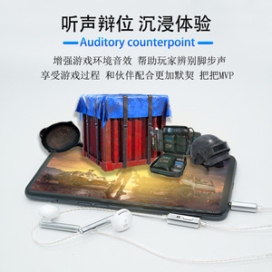Flat-Head Earbuds With <b>Microphone</b> Silver Plated <b>Cable</b> Semi In Ear 3.5mm HiFi Sound Quality High Definition Calls Comfortable Fit - Product Image 2