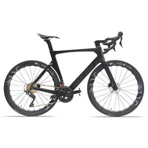Bicicleta de Carretera Profesional de Fibra de Carbono, 22 Velocidades, Cuadro Aerodinámico Ligero y Rígido, para Carreras de Larga Distancia para Adultos, Zxc-266 Sin Marca - Product Image 5