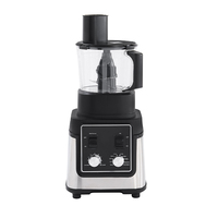 Robot culinaire multifonction 3-en-1 avec minuteur, mixeur en acier inoxydable, vente en gros, commande en gros, OEM ODM disponible pour la maison