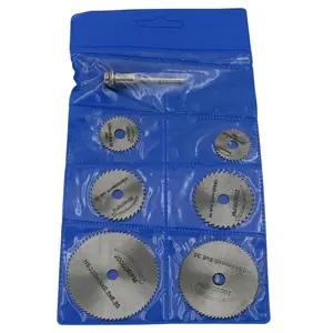 Mini HSS Circular Saw Blade Rotary Tool For Dremel Metal Cutter Power Wood Cutting Discs Drill Mandrel Cutoff 3.2mm dorn