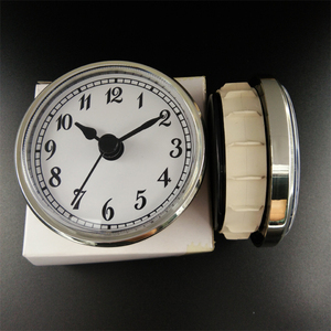 Nero 70MM inserti orologio di alta qualità romana arabo numero batteria al quarzo orologio da parete inserto oro - Product Image 6